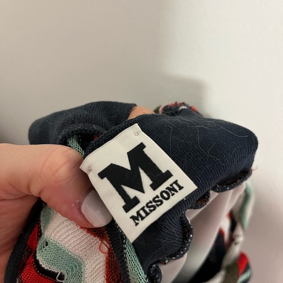 M by Missoni knit zigzag dress, size 8. - Picture 2 of 5